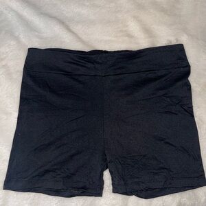 Aeropostale Women's Black Bike Shorts 2 pair